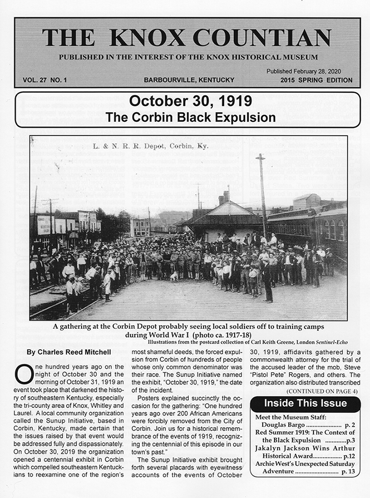 knox volume 027 number 001 for article