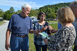 khm members at new big richland creek