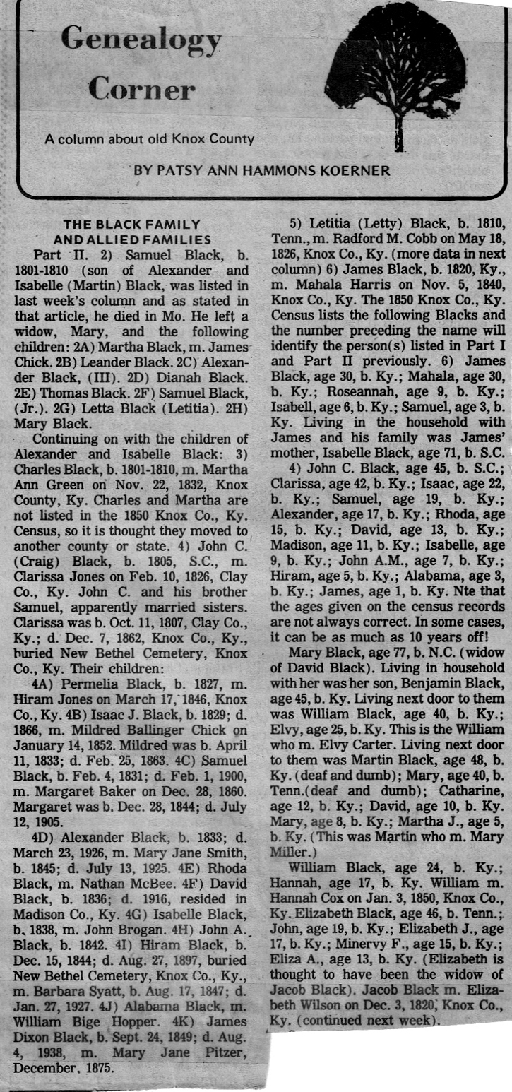 black-family-part-II