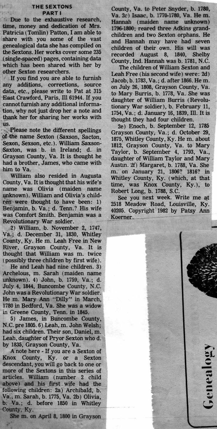 sexton-family-part-I